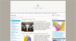 Desktop Screenshot of isere-drac-romanche.fr